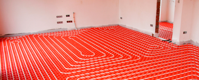 What is electric radiant floor heating?