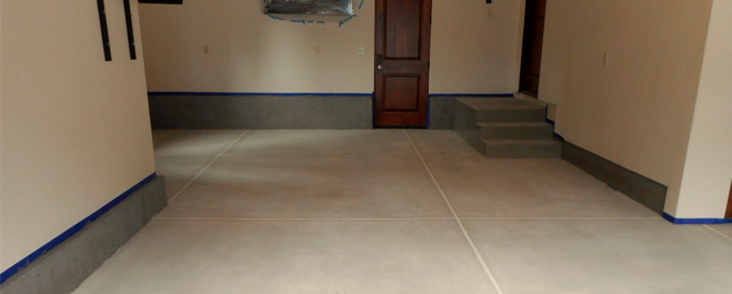 Portland custom coatings, Residential floor coating